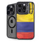 Colombia Flag iPhone 15 Pro Kickstand Case